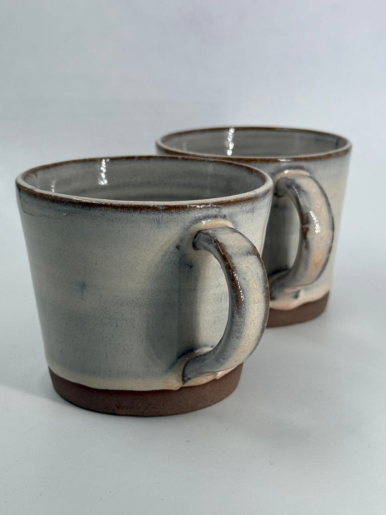 2 pinkish mugs - medium/8oz