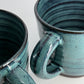 2 blue mugs - large/12oz