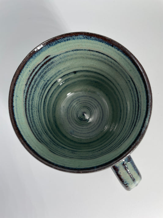 Green mug - medium/8oz