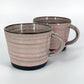 2 pink mugs - medium/8oz