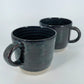 2 dark mugs - medium/8oz