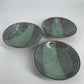 3 green bowls - small