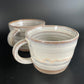 2 pinkish mugs - small/6oz