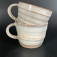 2 pinkish mugs - small/6oz