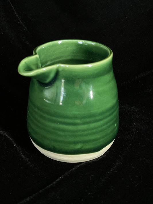 Green cream pourer - small