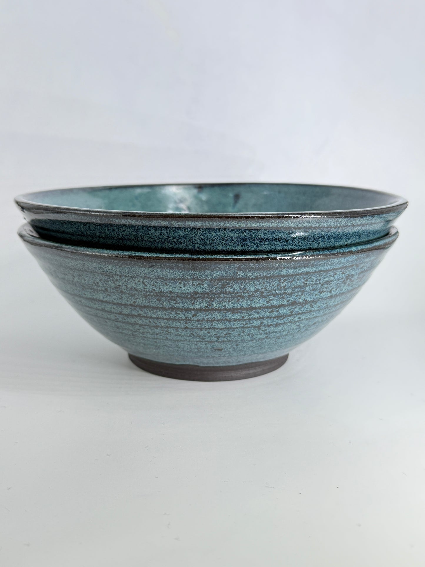 2 blue bowls - medium