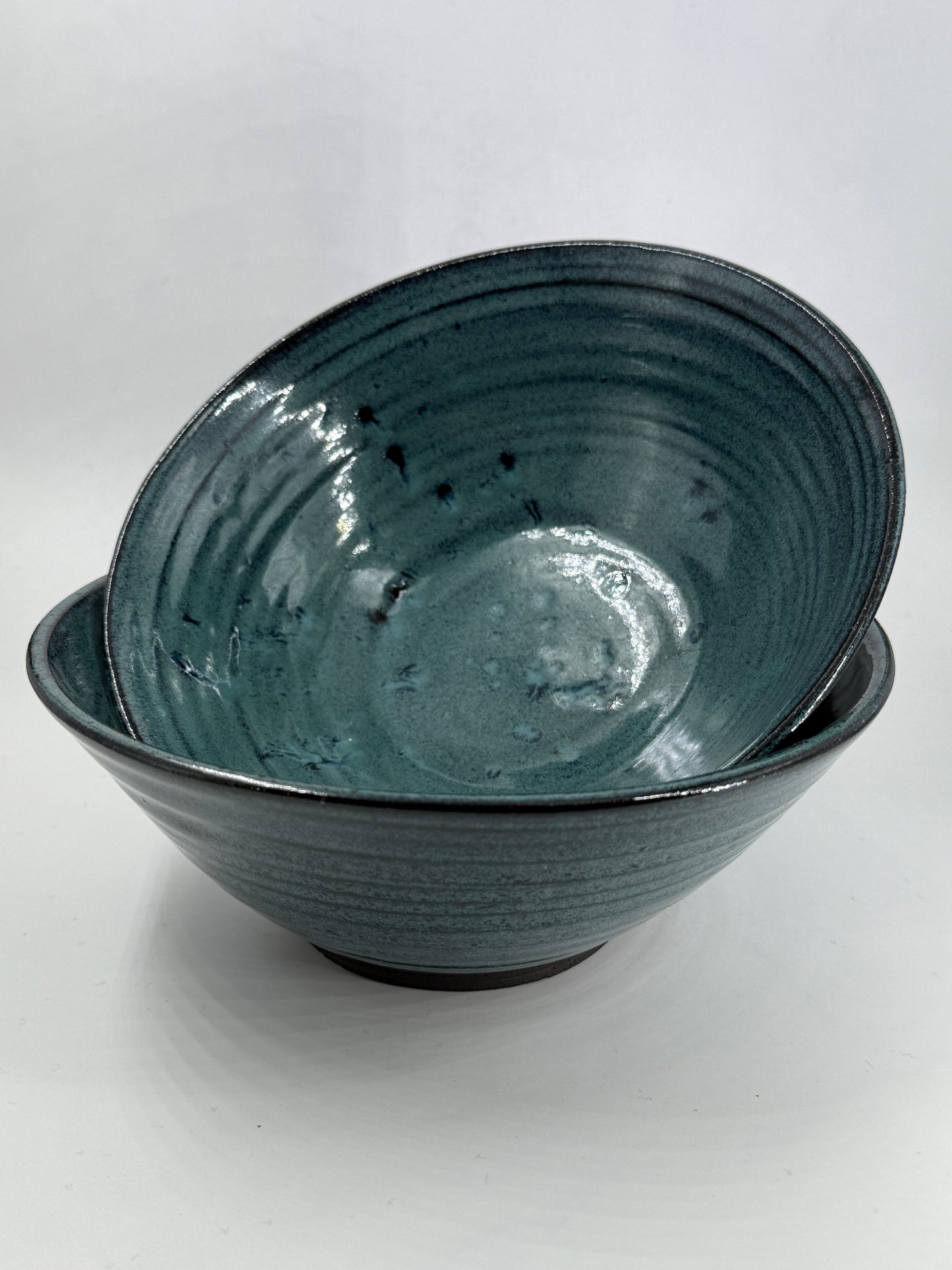 2 blue bowls - medium