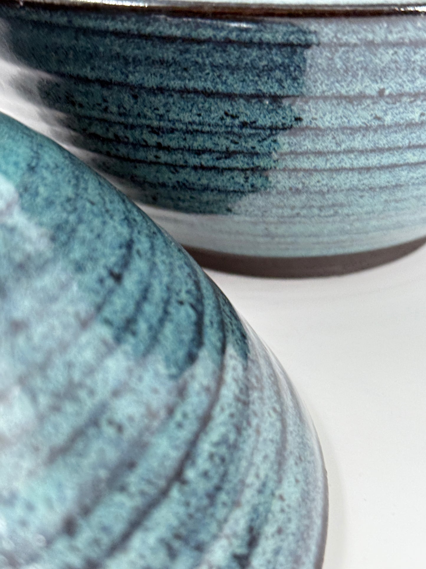 2 blue bowls - medium